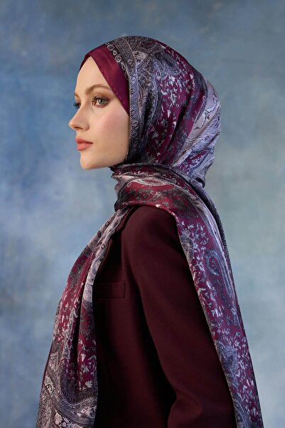 İpekhan Cherry Rot Indian Voile Shawl - 5002-06