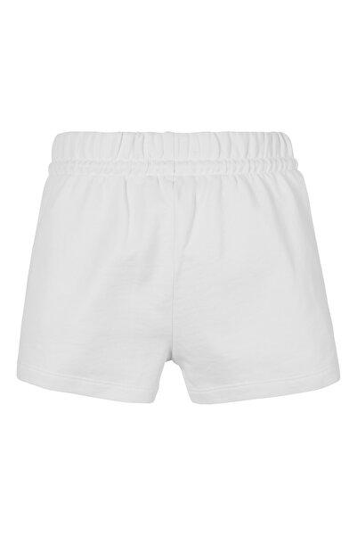 Calvin Klein Lastikli Bel Regular Fit Beyaz Kız Çocuk Şort IG0IG02959YAF
