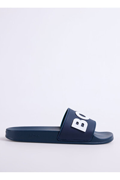 BOSS Logolu Düz Terlik Erkek TERLİK 50498241 405