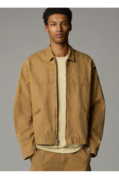 THE NORTH FACE NF0A8B721731-M CEDAR CANVAS WORK JA Kahve Regular Fit Düz Erke...
