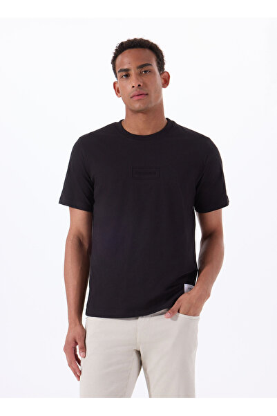 Jack & Jones Bisiklet Yaka Siyah Erkek T-Shirt 12288524_JORSTUDIO TEE SS CREW NECK