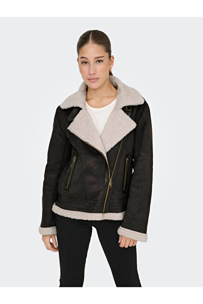 ONLY Onlnewdiana Life Aviator Brown Women's Coat 15304775