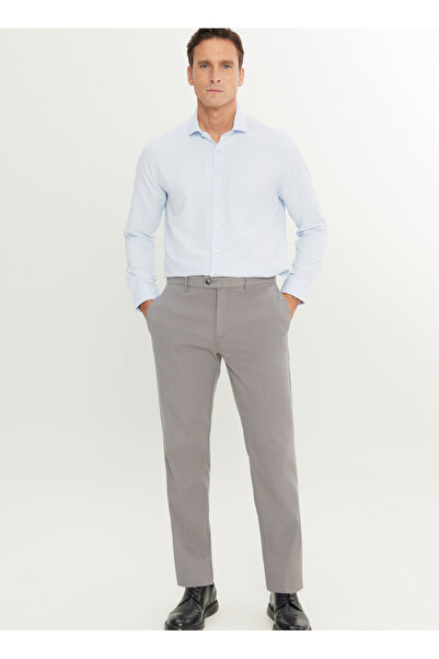 ALTINYILDIZ CLASSICS Altınyıldız Classics Normal Bel Normal Paça Comfort Fit Gri Erkek Pantolon ACE001252190_GRI