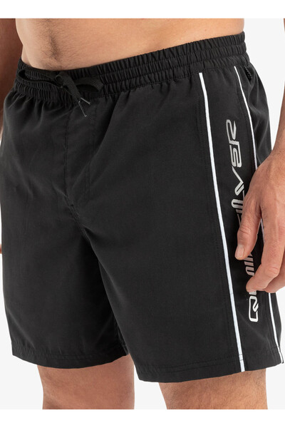 Quiksilver EQYJV04134 EVERYDAY VERT VOLLEY 16 Siyah Normal Bel Standart Kalıp Erkek Şort Mayo