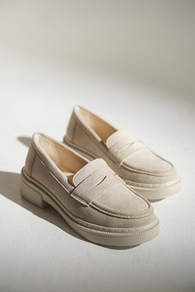 HVZ Exclusive Ten Süet Kadın Loafer Günlük Rahat Ayakkabı , Okul, Kolej Lise Ayakkabısı Makosen