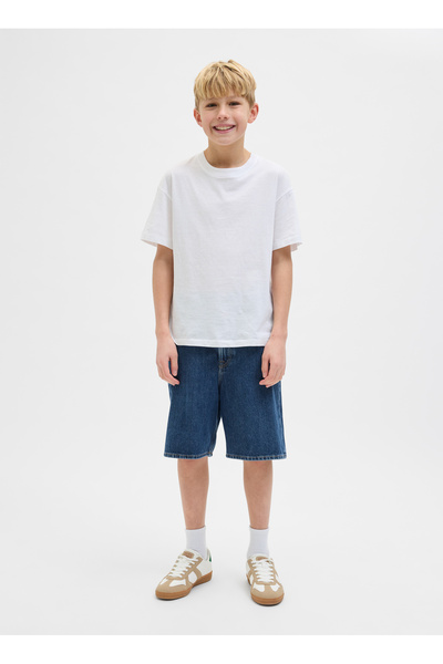 Jack & Jones شورت جاك اند جونز دينم للأولاد رقم الموديل: 12269813