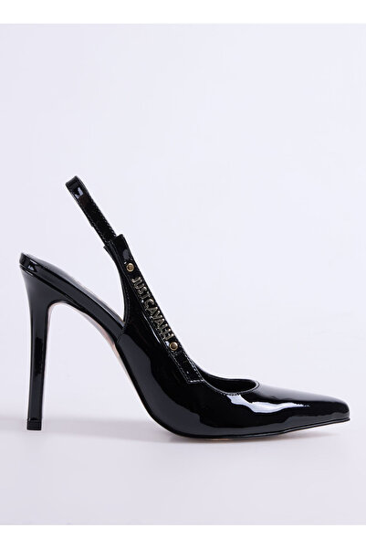 Just Cavalli Siyah Kadın Topuklu Ayakkabı 78RA3S02
