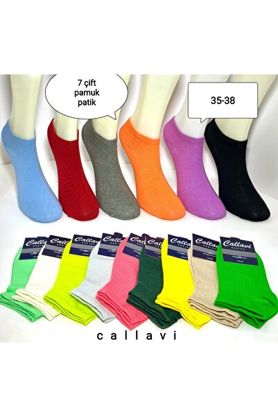 CALLAVI Patik Penye düz patik 7 Çift