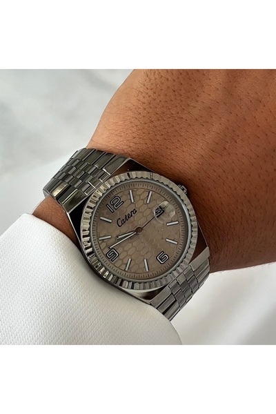 catera Men's watch with a Verani-colored steel strap