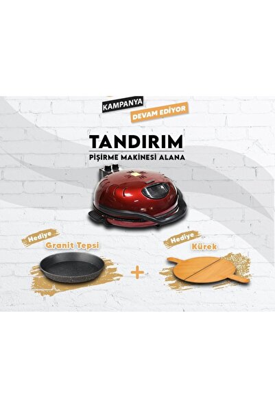 HSR HOME&LIVING PİZZA LAHMACUN TANDIR EKMEĞİ PİŞİRME MAKİNESİ