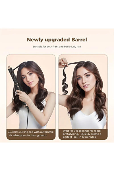 esplendor 5’i 1 Arada Profesyonel Çok Fonksiyonlu Elektrikli Saç Fönü, Termal Saç Düzleştirici ve Kıvırma