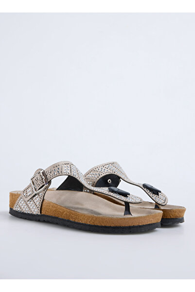 F By Fabrika Bej Kadın Terlik RUNA