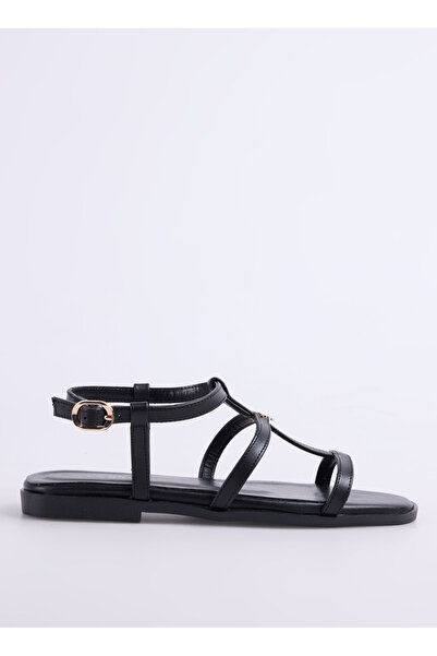 Fabrika Siyah Kadın Sandalet KINLEY