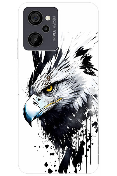 CASPER Via M40 / Via M45 Uyumlu Kılıf Desen Baskılı Silikon Kartal Serisi STK...