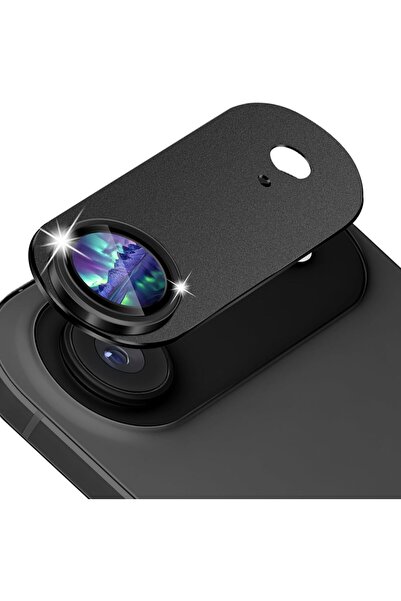 REDz Accessories Φιλμ Κάμερας για iPhone 17 Air, Προστασία Γυαλιού, Μαύρο