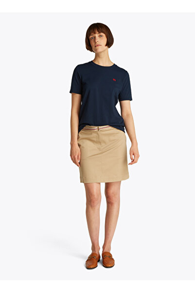 Tommy Hilfiger Γυναικείο T-shirt WW0WW45522 Μπλε