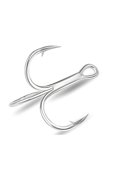 Seoul 10 Adet, 3/0 Numara 4x , Papağan Gaga Tasarım,maket Balık iğnesi,üçlü K...