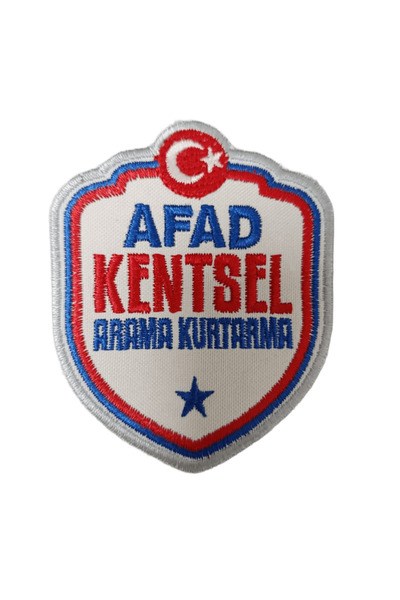 Arma AFAD Kentsel Arama Kurtarma Kol Yaması, Kol Peçi ve Kol Arması - Resmi E...