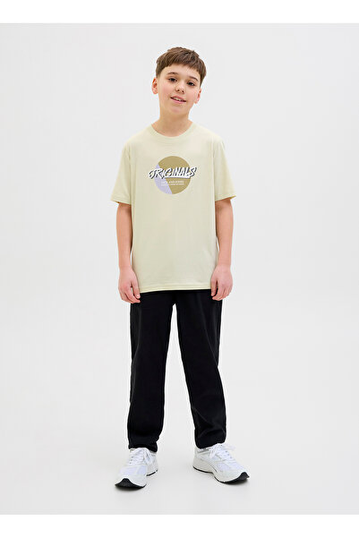 Jack & Jones Момчешка тениска с печат „Камък“ 12278350