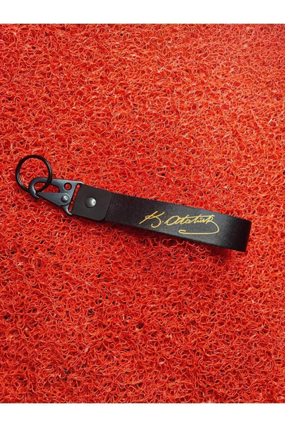 Sisashop Ataturk Signature Quality Auto Keychain