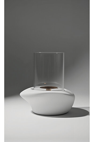 BEBÜTO MASAÜSTÜ BACASIZ BETON ŞÖMİNE-500ML YAKIT