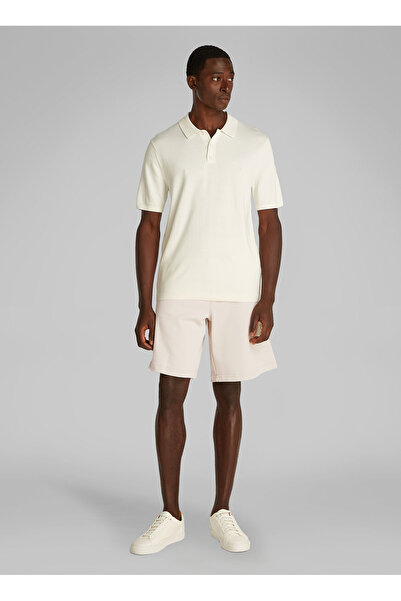 Calvin Klein Men's Textured Embr Logo Sweatshorts Shorts