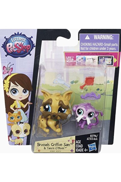 Littlest Pet Shop مينيش والشبل بوسيل غريفون سام، تامرين أومونك مينيشز الأصلي LPS