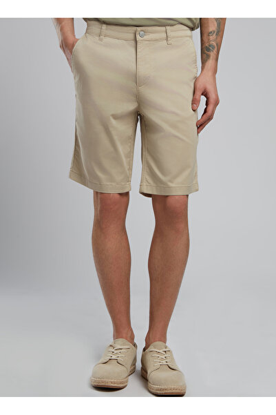 Lee Cooper Slim Tapered Haki Erkek Şort 252 LCM 221017 LONE HAKİ