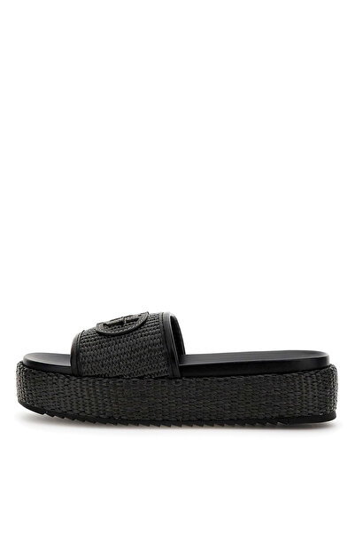 Guess Black Women's Slippers Fljlnyfab19-Black