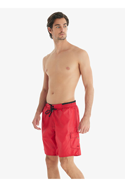 Blackspade Red Men's Shorts Swimwear 10763