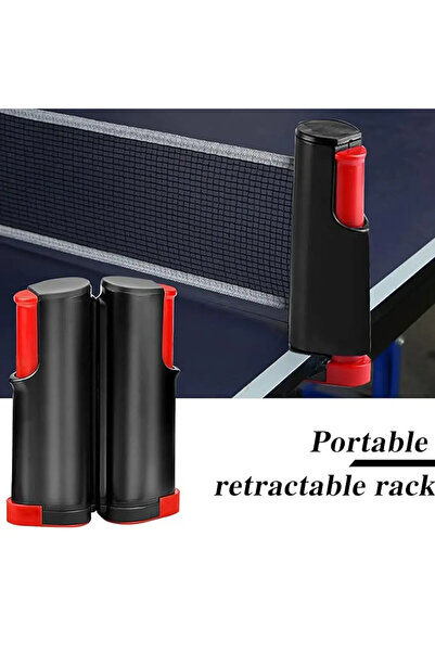 fun zone Table Tennis Net Rack Portable Universal Table Tennis Table Blocking Net Free Extension Large Clamp