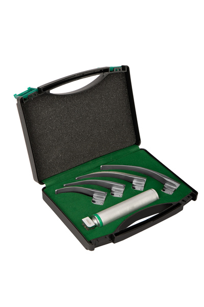 VZN Fiber Optik Laringoskop Set 1-2-3-4 Blade