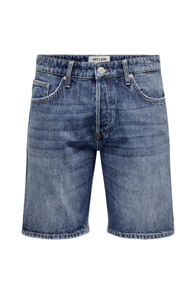 Only & Sons Чоловічі прямі джинсові шорти - 22029179