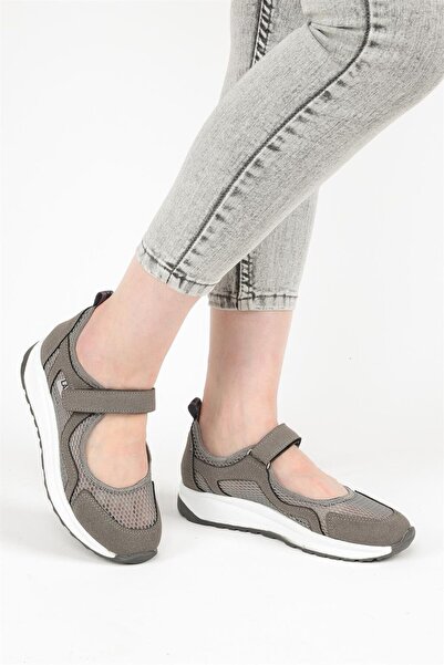 layki Costa Gray Colored Women's Casual Summer Shoes