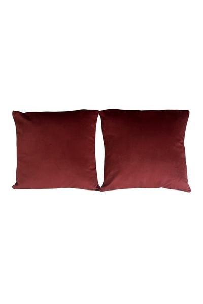 PATRU ANOTIMPURI Set of 2 pillowcases 40 x 40 cm, velvet material