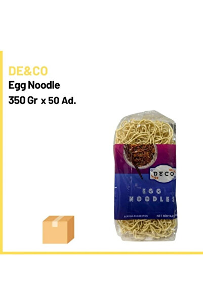 DECO De&Co Egg Noodle 350 Gr x50