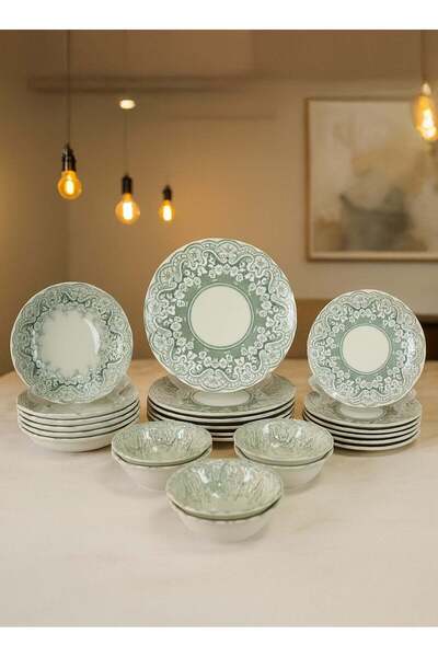 ozo 2501- 24-pieces dinner set