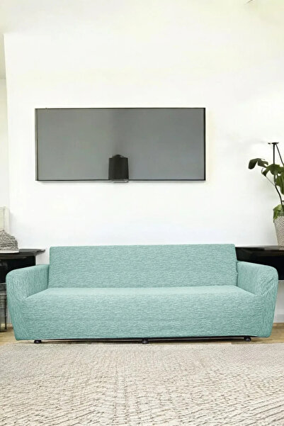 EJMEL غطاء أريكة جاكار، غطاء سرير قابل للتحويل إلى أريكة، غطاء كنبة ثلاثي المقاعد مرن ومرن، جودة عالية