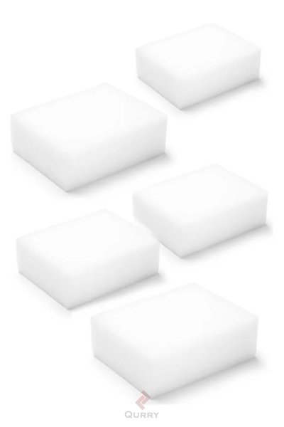 TECHNOLOG Sihirli Sünger Beyaz, Çizik Giderici Sünger, 5 Adet Magic Sponge