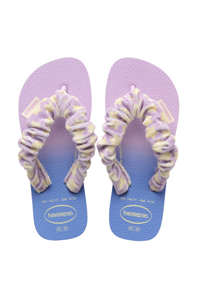 Havaianas Purple Girl's Slippers Fluffy