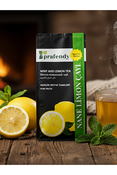 prafendy NANE LİMON ÇAYI - GERÇEK MEYVE TANELİ 250 GR