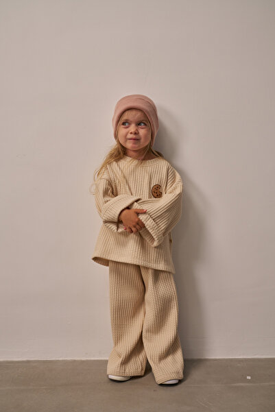 Oh La La Koala For Little Ones Bej Cookie Nakışlı Dökümlü Alt Üst Takım