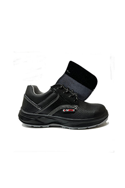 Napron AS-1007 Deri İş Güvenlik Ayakkabısı S2 Çelik Burun Kaynakçı Bağcıklı Cırtlı