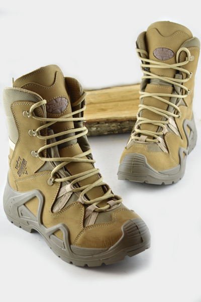 ISPARTALILAR 1490 Orthopedic ΑΔΙΑΒΡΟΧΟ Γνήσιο δέρμα Στρατιωτικά Ανδρικά Σκάφη Παπούτσια