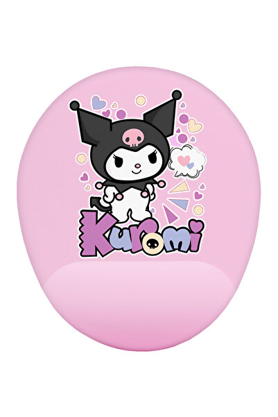 Kuromi Wrist Support Mouse Pad Ergonomic Anti-Slip Base Mousepad Mouse Pad