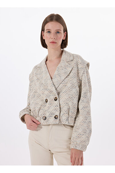 YAS. Yas Krem Kadın Mont YASACTO LS JACKET