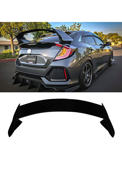 Harphour Honda Civic 2016-2021 Fk7 HB Uyumlu Typer Spoiler BOYASIZ İthal Abs ...
