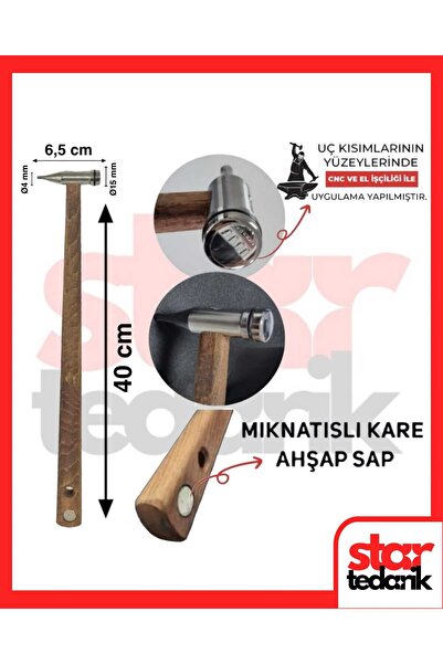 STAR PDR Boyasız Göçük Düzeltme Çekici, Profesyoneller için Özel Üretim | Mıknatıslı, Paslanmaz, Düz Bombe