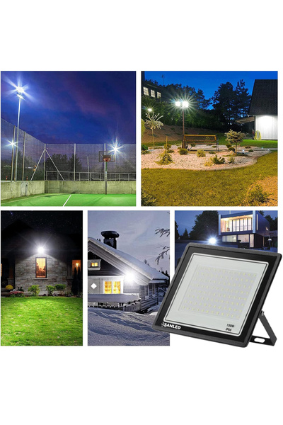 ŞANLED 100W 6800 Lümen 6500K Beyaz Işık Smd LED Projektör-1-2-4-5-8-10 ADET