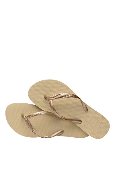 Havaianas Μπεζ γυναικείες παντόφλες παραλίας 4147115